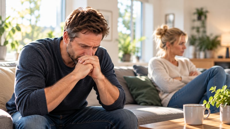 Afstand mellem par på grund af vrede Trivselshuset.dk